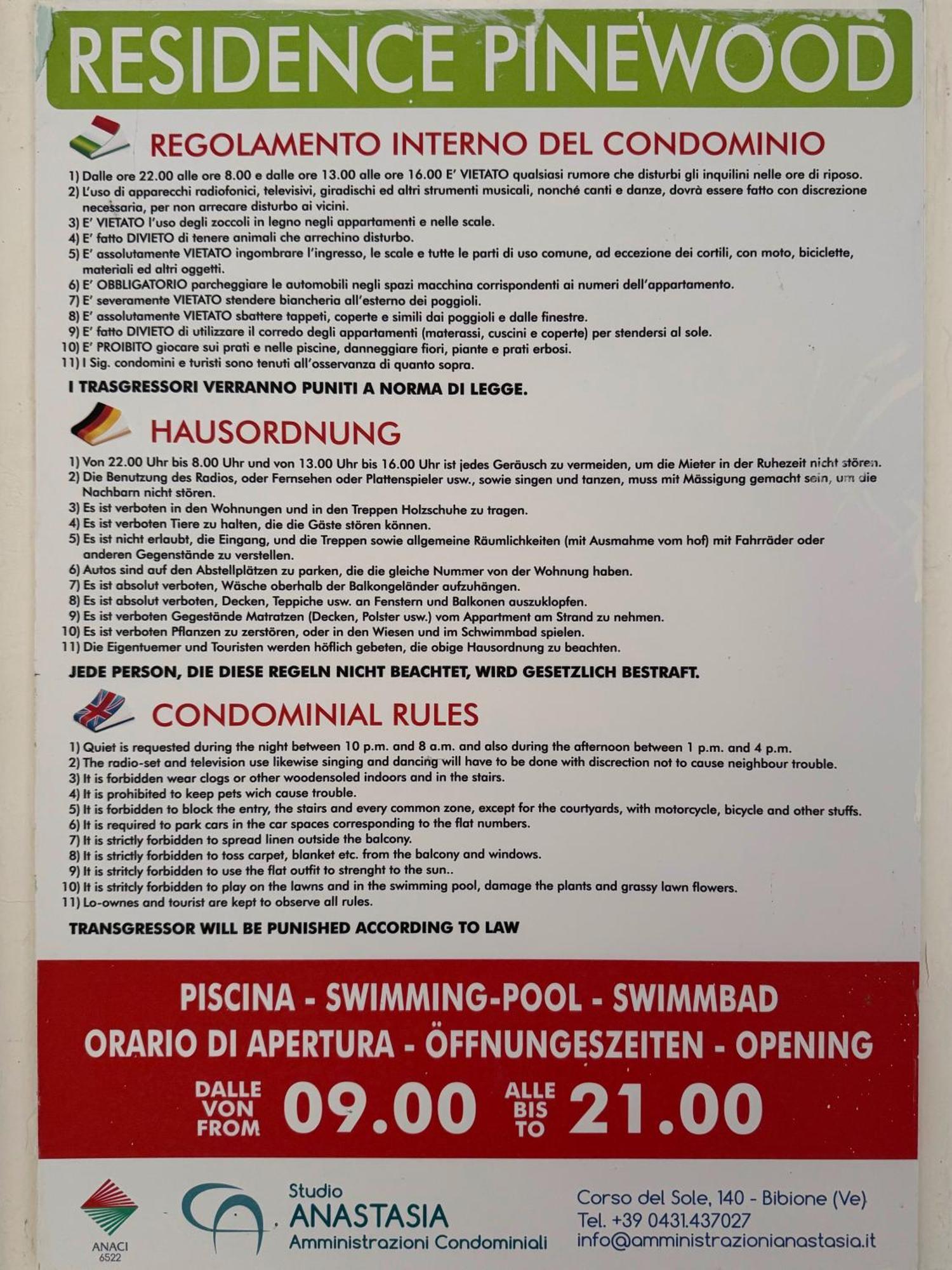 Residence Pinewood Μπιμπιόνε Εξωτερικό φωτογραφία